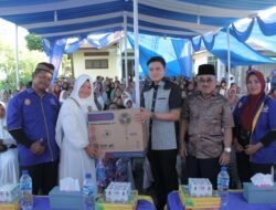 Silaturrahmi dan Santuni Anak Yatim, Pimpinan DPRD Sumut Ricky Anthony Disambut Hangat Warga Stabat