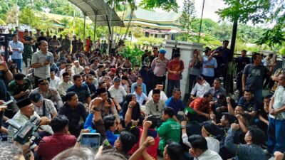 Demo di DPRD Langkat Kondusif, NasDem Apresiasi TNI-Polri