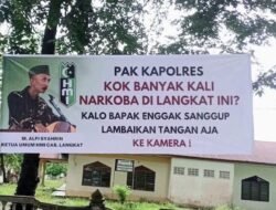 Serius Perangi Narkoba, Kapolres Langkat Diapresiasi Mahasiswa