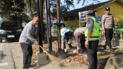 Laksanakan Korve di Sekolah SLB Stabat, Kapolres Lagkat: Sesuai Arahan Presiden RI