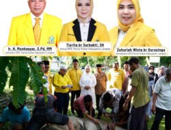 Hari Raya Idul Adha 1447 H, Partai Golkar Langkat Sembelih 3 Ekor Hewan Qurban