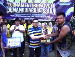 Wakil Ketua Umum DPP Golkar Ahmad Doli Tutup Turnamen Voli Ketua PBVSi Langkat Edi Bahagia dan CV Wampu Arih Ersada